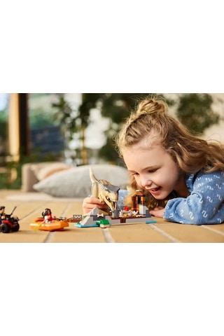 76975 Lego Jurassic World T. Rex Nehir Kaçışı 199 Parça +5 Yaş