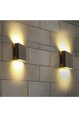 Duvar Lambası, Modern Basit Duvar Lambası, Çift Başlı Duvar Lambası, Led, 6/12 / 20 / 30w Alüminyum
