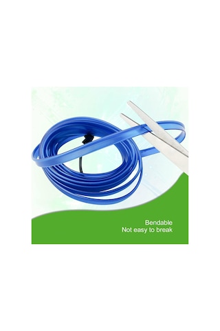 İç Araç Led Şerit Işıklar, 3 Metre Usb Araç Ortam Işığı Esnek Led Işık Şeridi Mavi Neon İç Atmosfer Işıkları Araba İç Otomotiv Araba Için Dekoratif Lamba