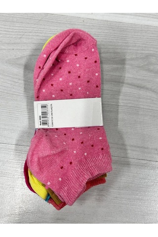 Şirin Bayan Patik Çorap 335 5li Çok Renkli