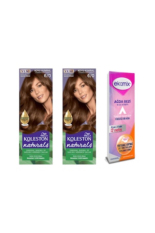 Koleston Naturals Saç Boya 6 - 0 Koyu Kumral 2 Adet