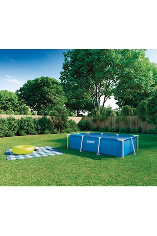 Intex Easy Dikdörtgen Prefabrik Aile Havuzu 260x160x65 Ih28271