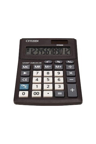 Citizen CMB-1201BK Orta Boy 10 Hane Hesap Makinesi