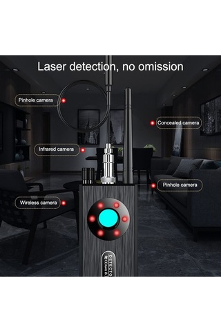 Createtech Qianfan Anti Casus Dedektörü, Dedektörleri, Böcek, Tespiti