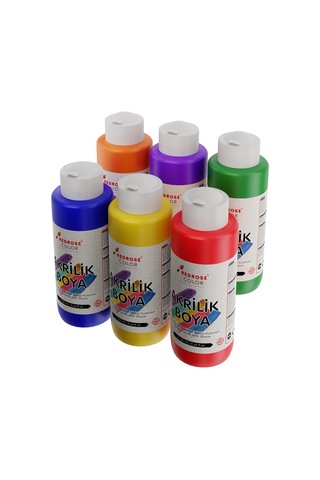 Ara Renkler Akrilik Boya 6&apos Lı Set 6x120 Ml