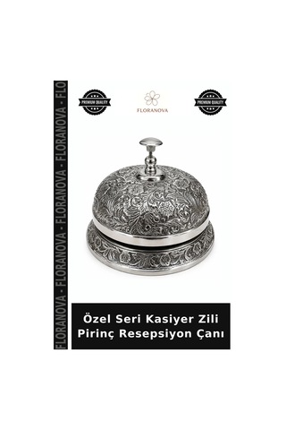 Özel Seri Kasiyer Zili Pirinç Resepsiyon Çanı