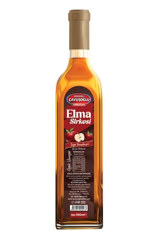 Bozkırlı Çavuşoğlu Doğal Fermantasyon Elma Sirkesi 500 ML
