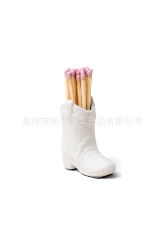 Dianziye Pembe Seramik Bot Şeklinde Çakmak Kutu, Ev Dekoru Ve Saklama Amacıyla, Evde Kullanımı Kolay Ve Konfor Verici, Dayanıklı Malzeme