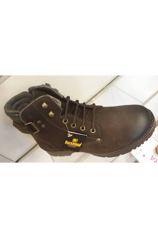 Büyük Numara Darkwood 3501 Erkek Kahve Waterproof Deri Bot Kahverengi