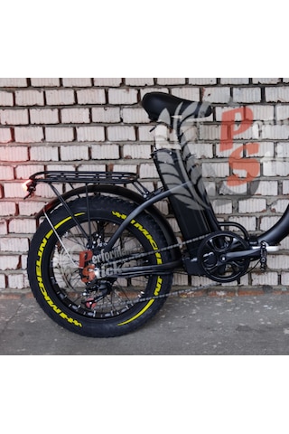Michelin+şerit Elektrikli Bisiklet Lastik Yazısı E-bike Sarı