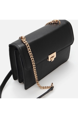 Hotiç Hakiki Deri Siyah Kadın Çanta 03cah287220a100 Siyah