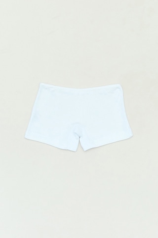 Fullamoda Fitilli Fiyonklu Kız Çocuk Boxer 23mıcg631192883-beyaz Beyaz