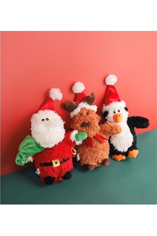 M-pets Christmas Comet Peluş Penguen Köpek Oyuncağı 20 Cm