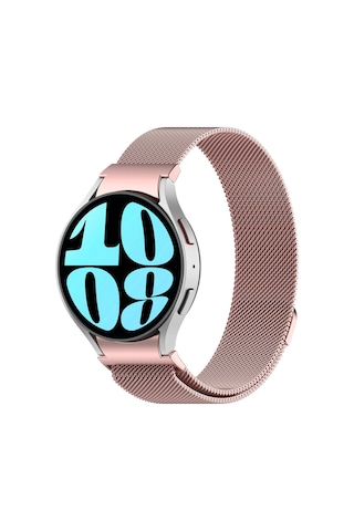 Samsung Uyumlu Galaxy Watch 6 44mm Zore Krd-01 Metal Kordon
