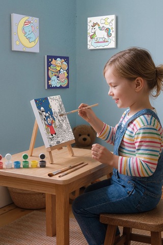 Ramazan Neşesi Şövaleli Boya Seti 20x20