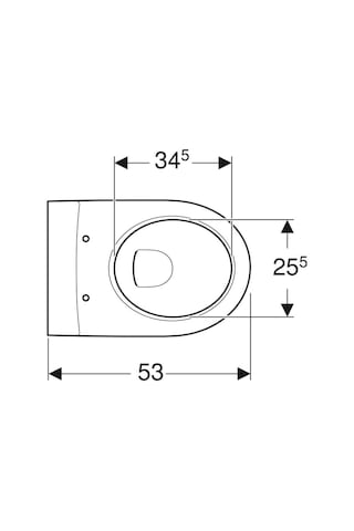 Geberit İcon Rimfree (kanalsız) Klozet + Yavaş Kapak 501.002.00.1