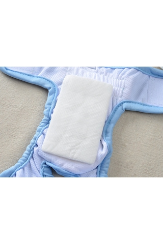 Geeksen Küçük Köpek Ve Yavru Kedi Bezi - Jelatinli Kemerli, Boy Ayarı, Süper Emici, Islaklık Ve Menstruasyon İçin Yeşil