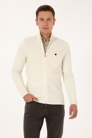 U.s. Polo Assn. Erkek Hırka Triko 50315024-vr256 İnci