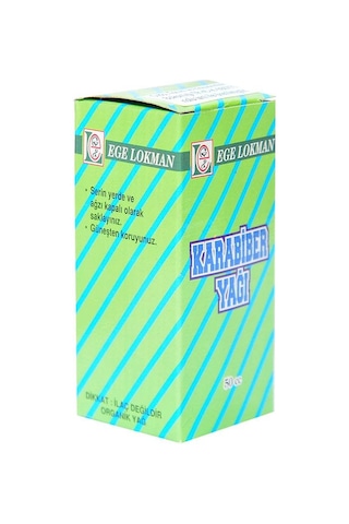 Ege Lokman Karabiber Yağı 50 ML