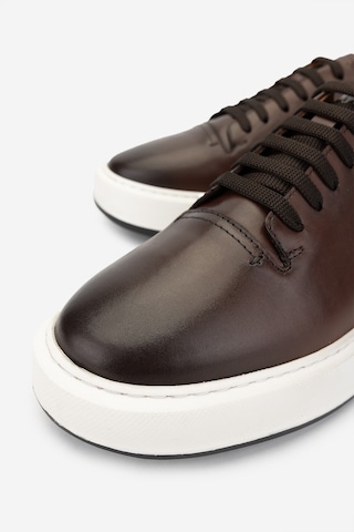 Valmenti Erkek Hakiki Deri Taba Sneakers & Spor Ayakkabı 1093 2276 Erk Ayk Y25 Taba Taba