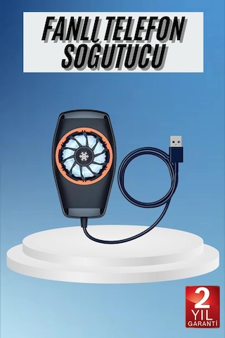 Telefon Soğutucu Fan Güçlü Motor Radyatör Cep Telefon Soğutma Diğer