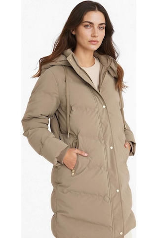 Defacto Regular Fit Kapüşonlu Fermuarlı Parka F2876AX25WN Kahve