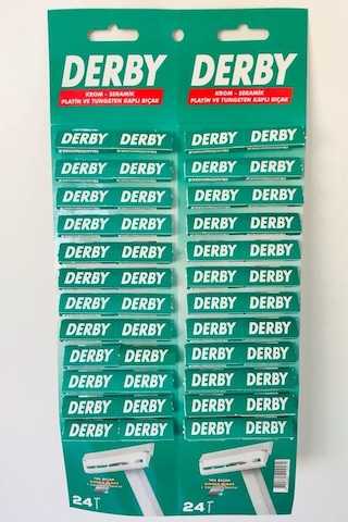 Derby Tek Bıçaklı 48'li Kartela