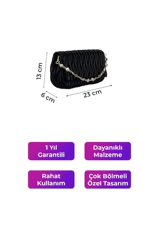 Kriste Bell Kadın Çanta Siyah 26407 Siyah