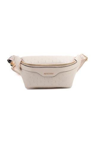 Silver Polo Sp1192 Kadın Bel Çantası Logolu Bej-s.bej