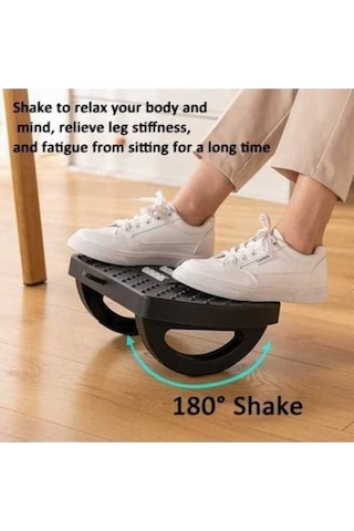 Tysm Mini Yarı Dörtlü 180 Salınca Otobanı, Siyah, Masaj Ayak Döşemesi, Yarım Daire İçi, Ayak Yorgunluğuna Karşı Kullanım, Ayak Sertliklerini Azaltır Siyah