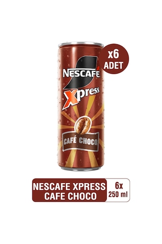 Nescafe Xpress 250ml 6'lı Cafe Choco Espresso