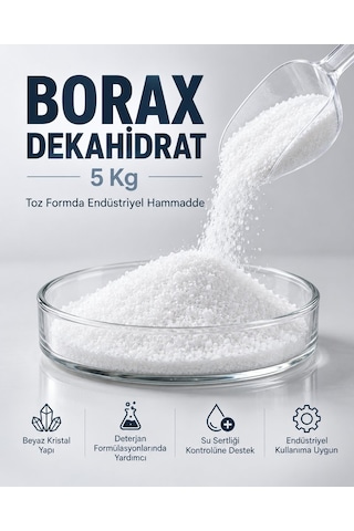 Borax Dekahidrat 5 Kg Borax Dekahidrat 5 Kg