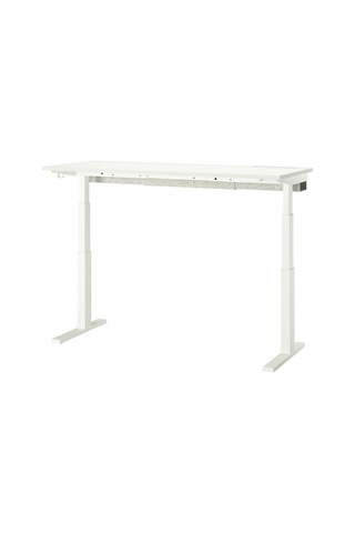 Ikea Mıttzon Çalışma Masası Ek Ünite, Beyaz, 160x12 Cm