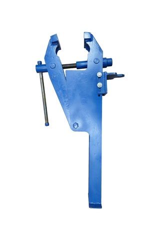 Zargana Ağır Hizmet Tipi Ayaklı Kuyruklu Mengene - 140 Mm / 43 Kg