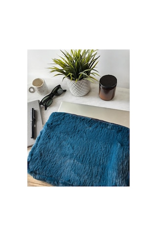 Plush Studıo 13-13.3-14 Inch Peluş Macbook, Laptop Çantası, Lacivert Toscase Askısız 36x26cm Lacivert Lacivert
