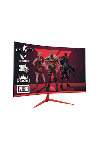 Zeiron SX75 i7-860 8 GB 240 GB SSD GT730 24" Dos Curved Masaüstü Oyuncu Bilgisayarı