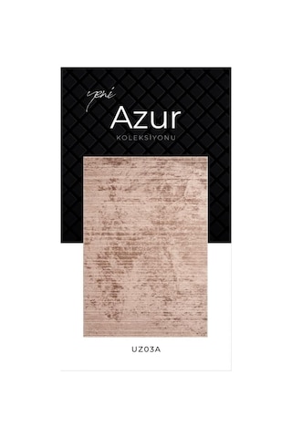 Pierre Cardin Azur Uz03a Bej Pamuk Akrilik Yumuşak Dokulu Modern Kilim Halı