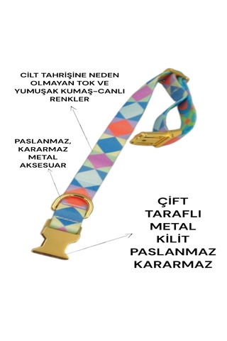 Caramelos Köpek Tasması-küçük Irk Ve Orta Irk İsimli Tasma 5
