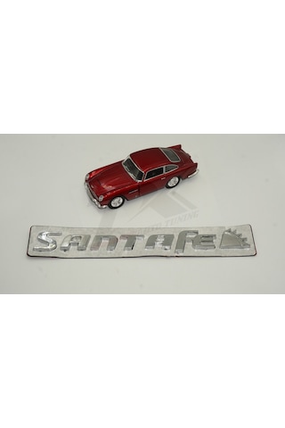 Hyundai Santafe Bagaj Krom Abs 3M 3D Yazı Logo Amblem
