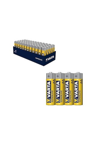 Varta Süperlife Aa Çinko Kalem Pil 60 Lı Paket