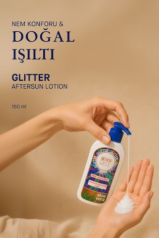 Beach Day Güneş Sonrası Alo Vera Özlü Pırıltılı Losyon 150 ML