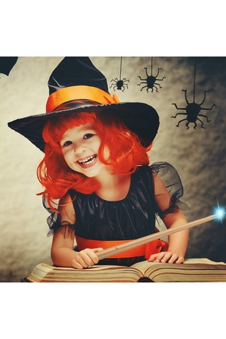 Yifomall 14 İnç Sarı Plastik Işıklı Ve Sesli Büyü Bacaları - Cadı Kostüm Aksesuarı, Halloween Ve Cosplay Partileri İçin 2 Adet