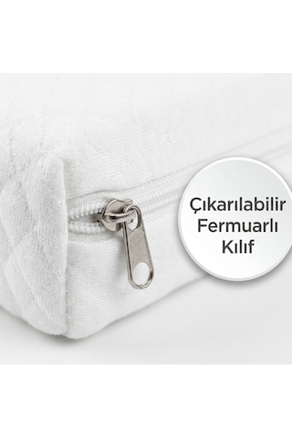 Casual Eko Bebek Yastığı - Ergonomik & Nefes Alabilir Yıkanabilir Kılıflı Güvenli Uyku Yastığı