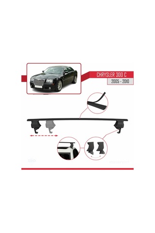 Chrysler 300 C 2005-2010 Arası İle Uyumlu Ace-4 Ara Atkı Tavan Ba