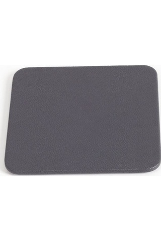 Turgut Office Deri Bardak Altlığı Antrasit 1 Adet Antrasit