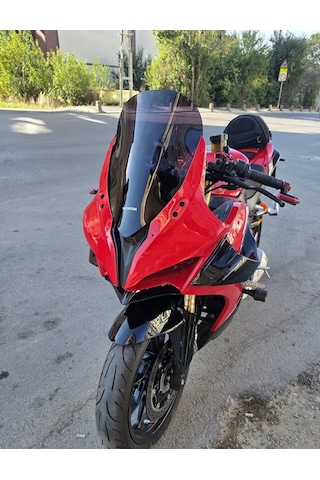 Motocam Rks Srk 450 Ra Ön Cam 2023-2026 Model 42cm Siyah Renkli 4mm