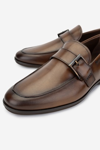 Valmenti Erkek Hakiki Deri Taba Loafer Ayakkabı 1016 161a Erk Ayk Sk24-25 Taba Taba