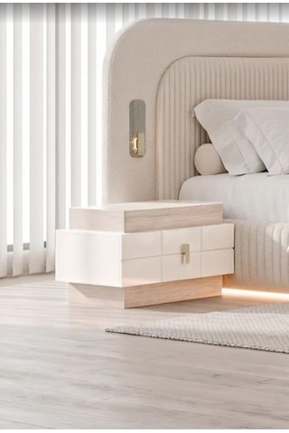 Loft Mdf Bazalı Yatak Odası Takımı