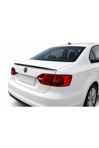 Volkswagen Jetta Bagaj Üstü Spoiler Plastik Astarlı
