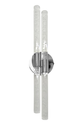Bh Bubblelight Dubble Şık Ve Zarif Modern Led Duvar Aplik Gümüş Elektrikli Kumandalı Gümüş